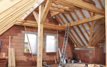 Wasp Green attic trusses